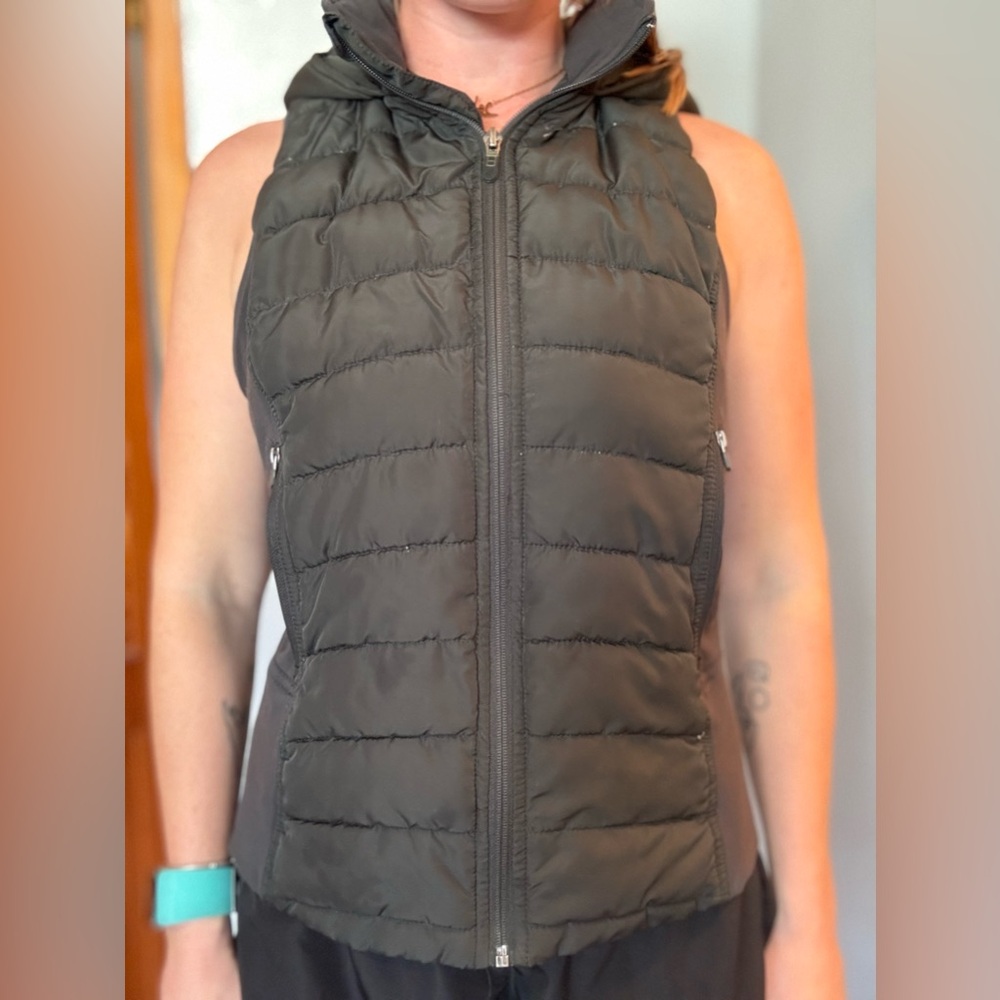 Puffer Vest with Hood